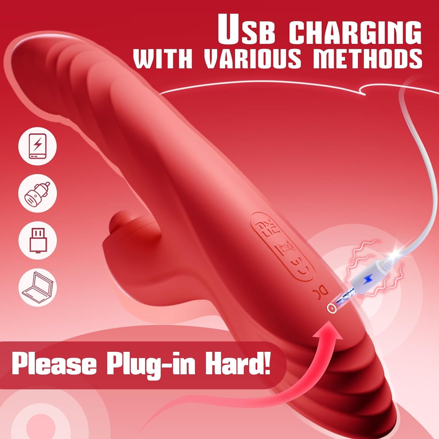 Thrust & Lick Rabbit – 10 Vibration & 7 Thrusting Modes for Ultimate Pleasure