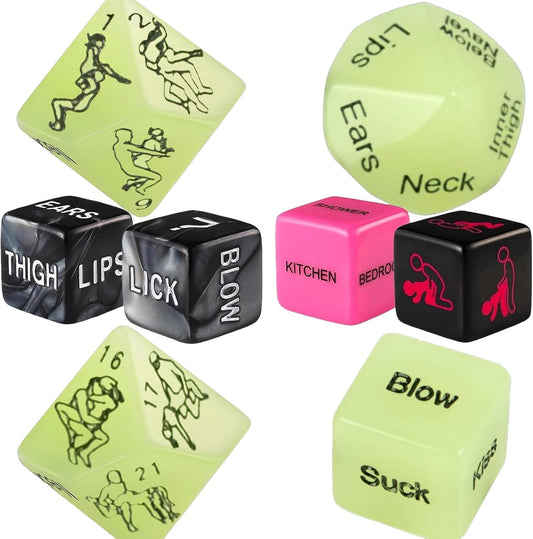 Glow & Go: The Ultimate Sexy Dice Game